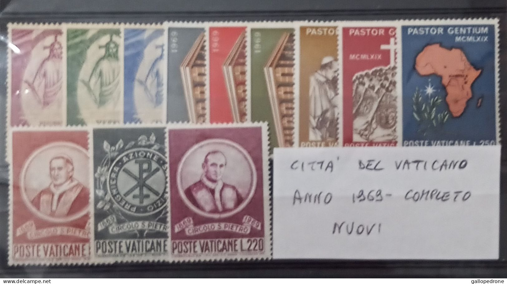 1965/6/7 E 1969 Vaticano, Serie Complete-69 Valori Nuovi+2exp Nuovi+6 P.A. Usati - Used Stamps