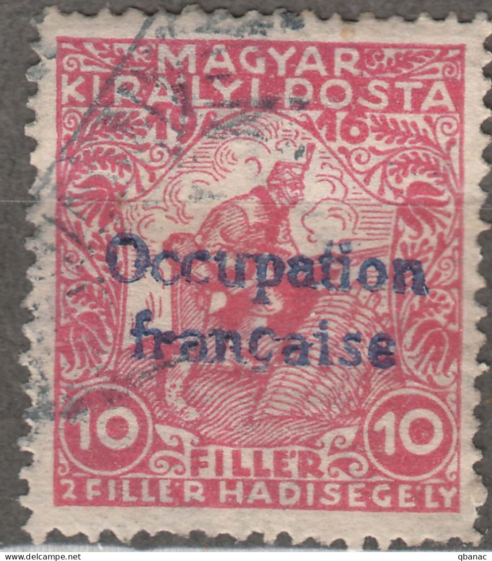 France Occupation Hungary Arad 1919 Yvert#1 Used - Unused Stamps