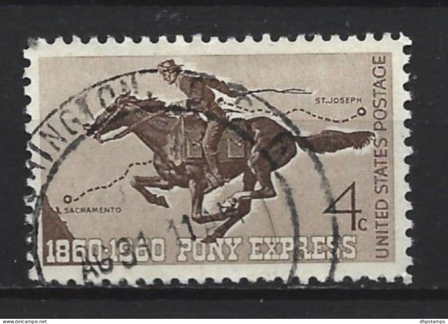 USA 1960 Pony Express Y.T.  689 (0) - Gebruikt