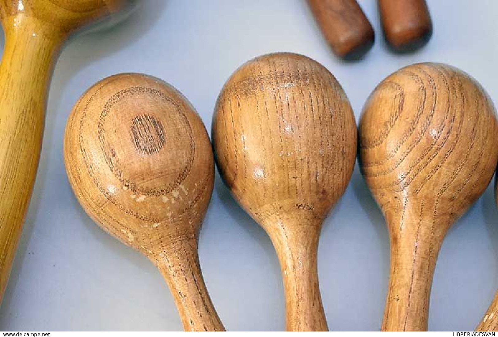 Lote De Maracas De Madera. Meinl Y Genéricas - Musikinstrumente