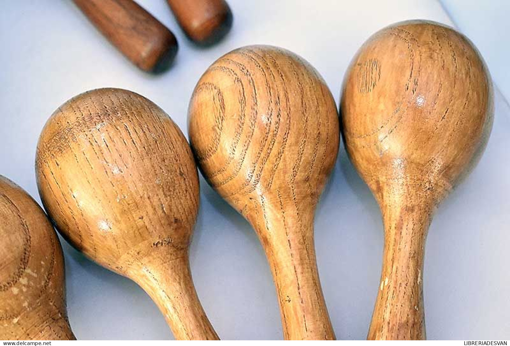 Lote De Maracas De Madera. Meinl Y Genéricas - Instrumentos De Música