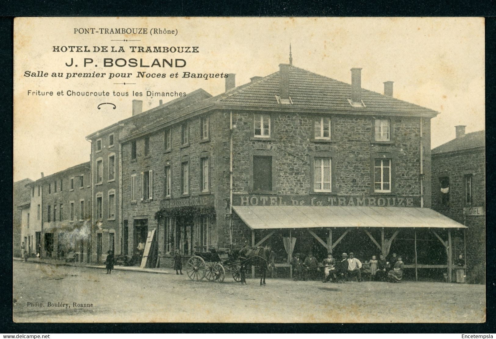 CPA - Carte Postale - France - Pont Trambouze - Hôtel De La Trambouze (CP24383OK) - Cours-la-Ville