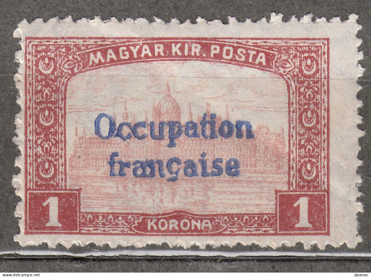 France Occupation Hungary Arad 1919 Yvert#18 Mint Hinged - Nuevos