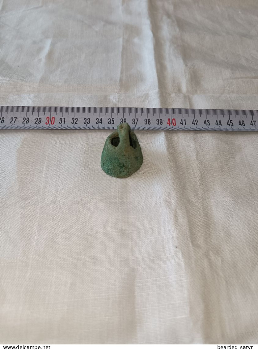 An ancient Scythian bell.