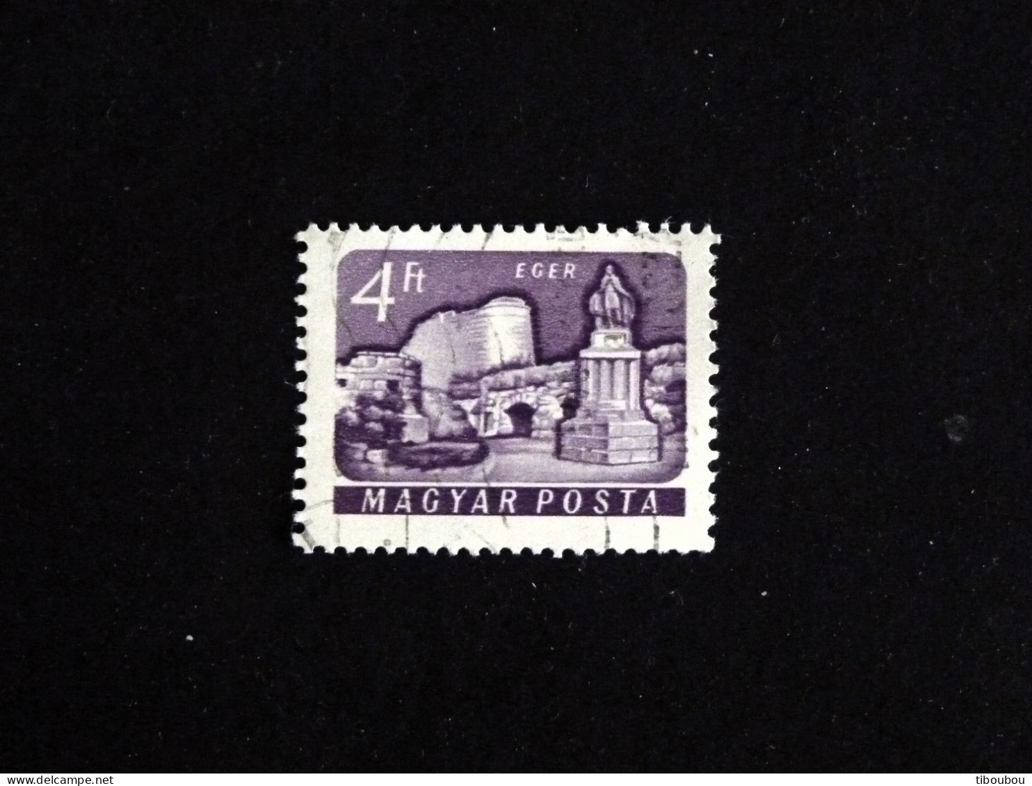 HONGRIE HUNGARY MAGYAR YT 1341C OBLITERE - CHATEAU DE EGER - Usati