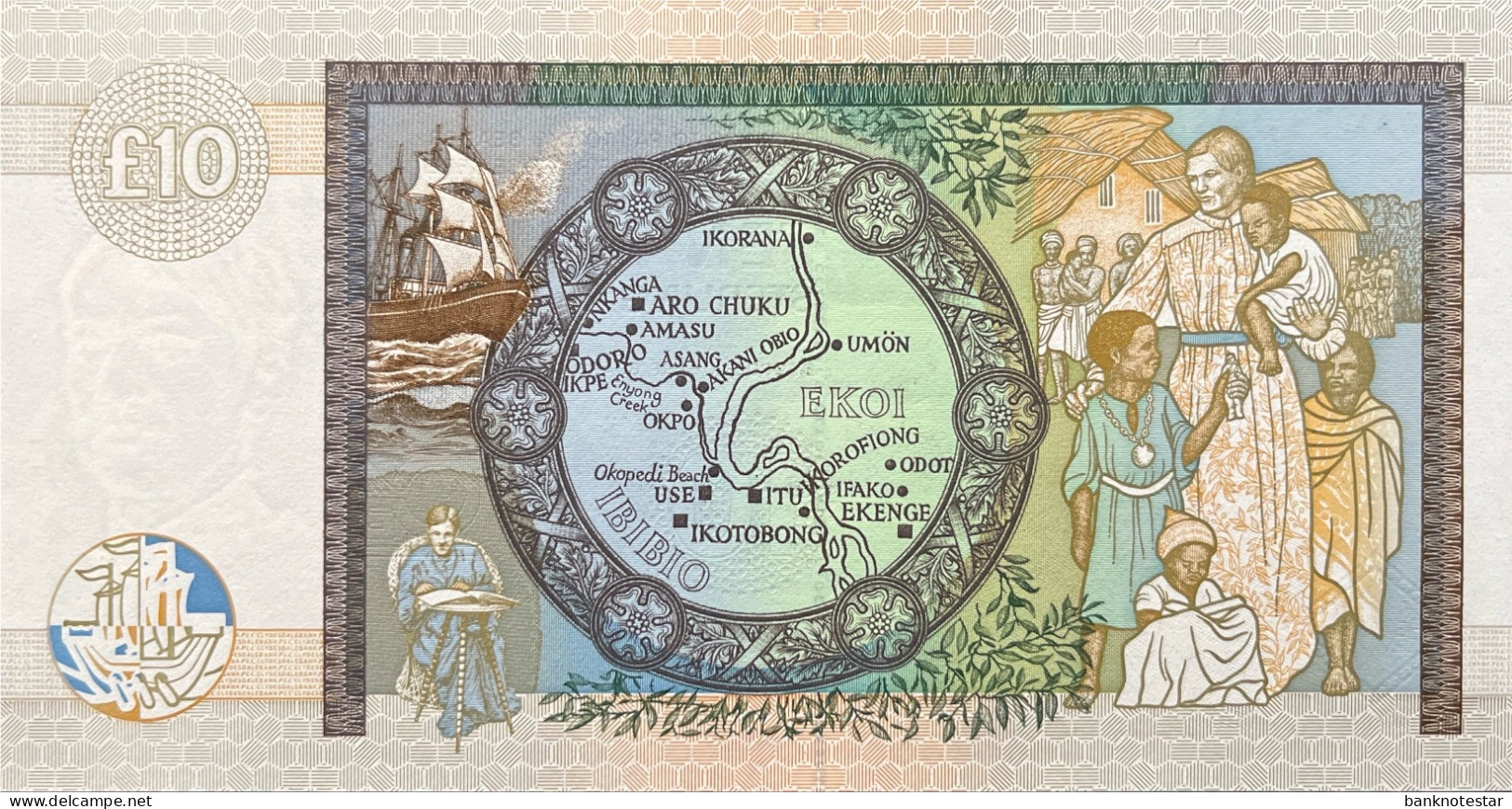 Scotland 10 Pounds, P-226b (5.11.1998) - UNC - 10 Pounds