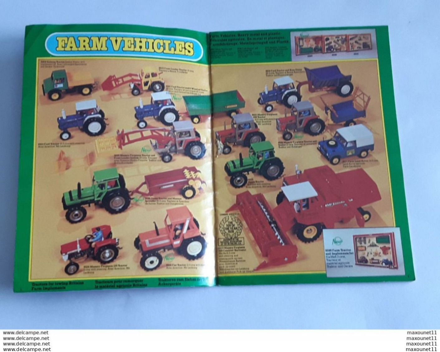 Ancien Catalogue Jouets - Britains Toy Catalogue 1979 - Tracteurs , Ferme , Militaires , Etc .... Lot400. - Grande-Bretagne