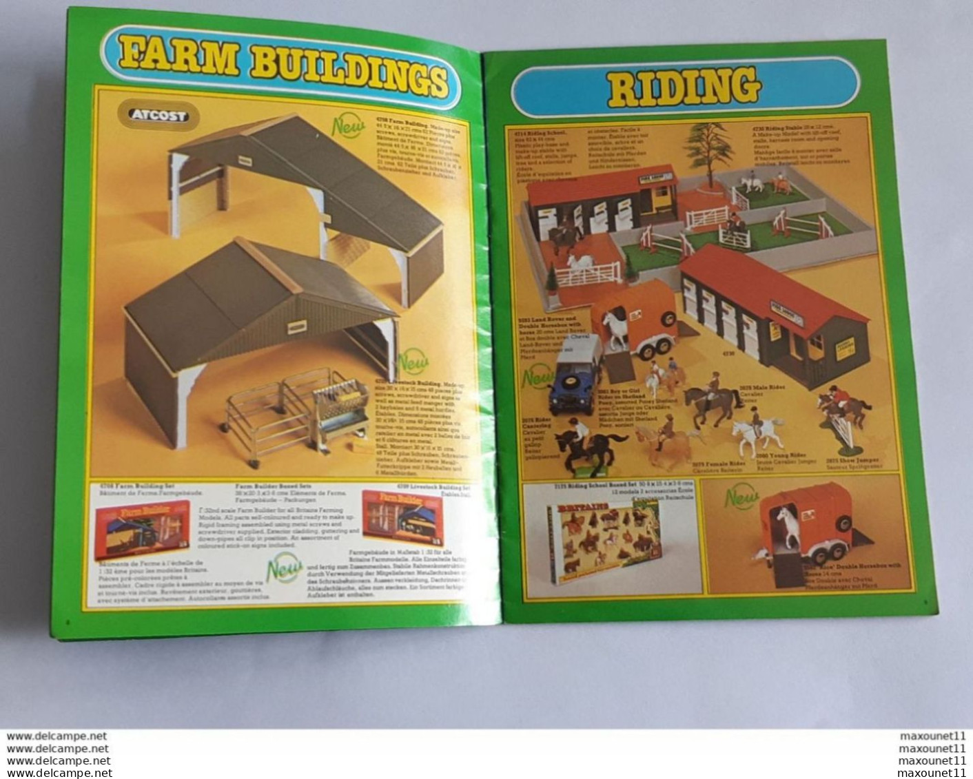 Ancien Catalogue Jouets - Britains Toy Catalogue 1979 - Tracteurs , Ferme , Militaires , Etc .... Lot400. - Grande-Bretagne