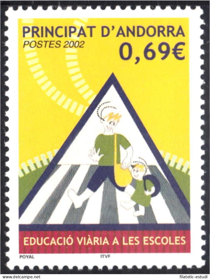 Andorra Francesa 565 2002 Educación Vial En Las Escuelas MNH - Otros & Sin Clasificación