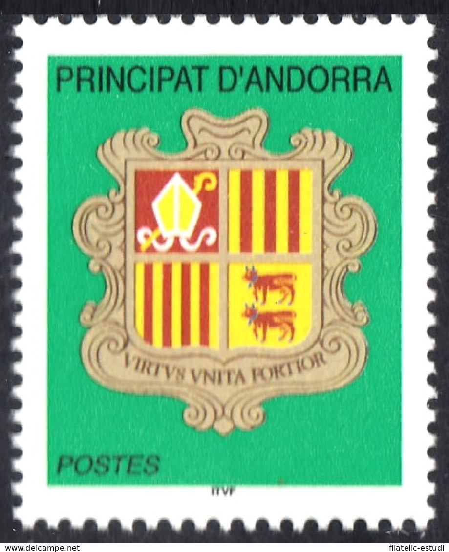 Andorra Francesa 588 2003 Escudo Shield MNH - Otros & Sin Clasificación