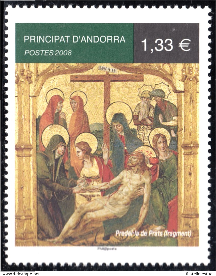 Andorra Francesa 653 2008 Arte Religioso MNH - Sonstige & Ohne Zuordnung