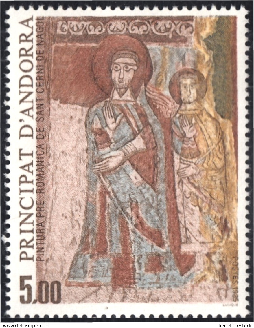 Andorra Francesa 344 1985 Pintura Pre Románica De Sant  Cerni Nagol MNH - Otros & Sin Clasificación