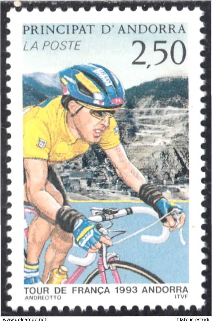 Andorra Francesa 434 1993 Tour De Francia MNH - Other & Unclassified