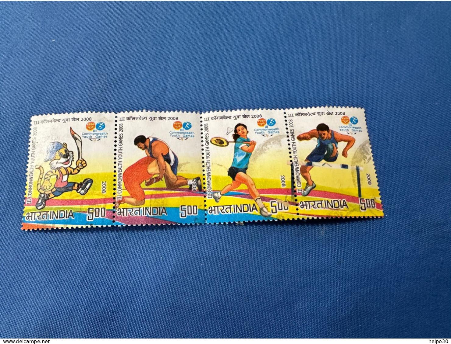 India 2008 Michel 2298-2901 ZD Commonwealth Jugendspiele, Pune - Used Stamps