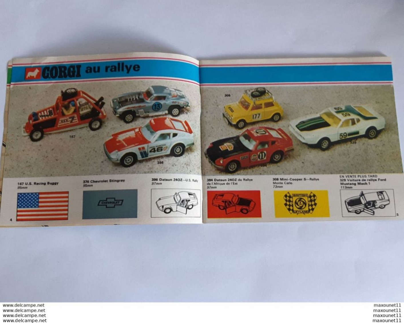 Catalogue Corgi 1973 - Voitures - Camions - Tracteurs - Dragsters , Formule 1 , Northampton ... Lot400 . - Francia