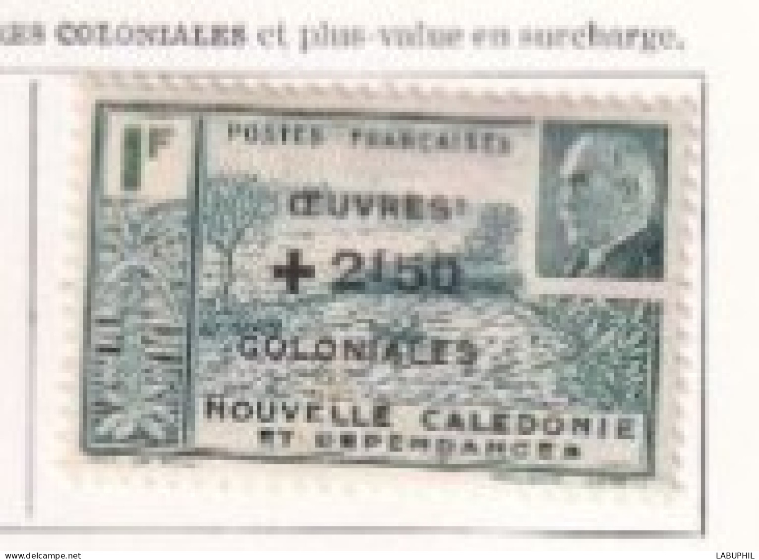 NOUVELLE CALEDONIE  Dispersion D'une Collection D'oblitérés Used Et Mlh 1944 MLH - Used Stamps