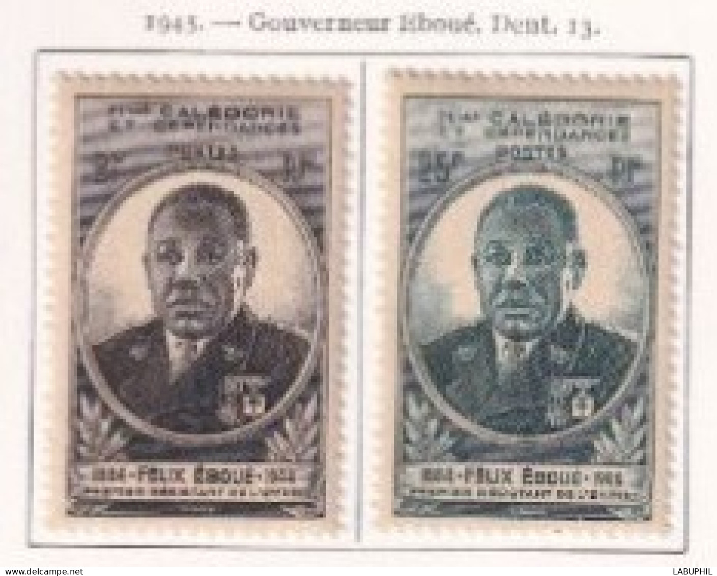 NOUVELLE CALEDONIE  Dispersion D'une Collection D'oblitérés Used Et Mlh 1945 MLH - Used Stamps