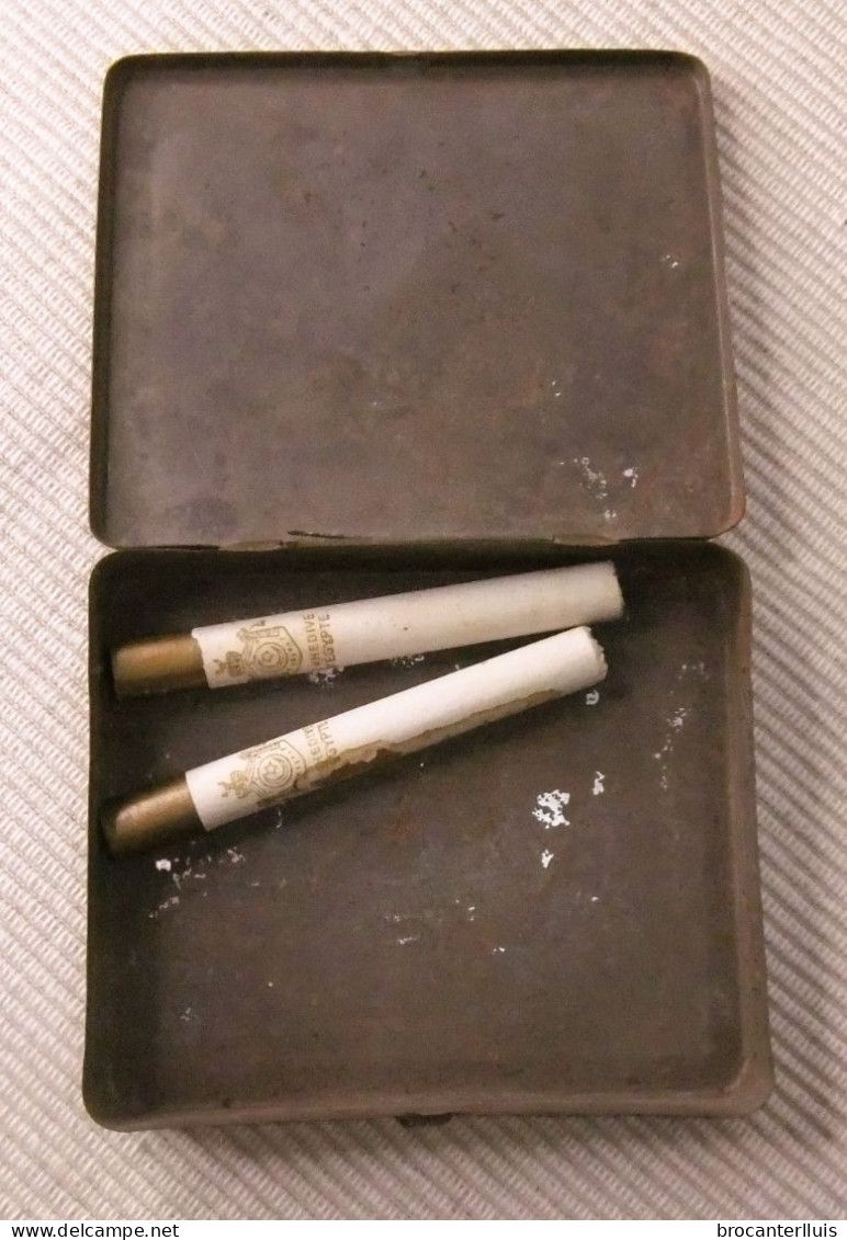 ANTIGUA CAJA CIGARRETTES ALGERIENNES - Scatole/Bauli