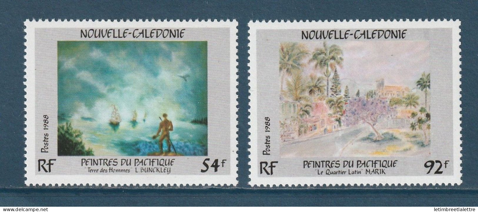 Nouvelle Calédonie - YT N° 566 Et 567 ** - Neuf Sans Charnière - 1988 - Nuovi