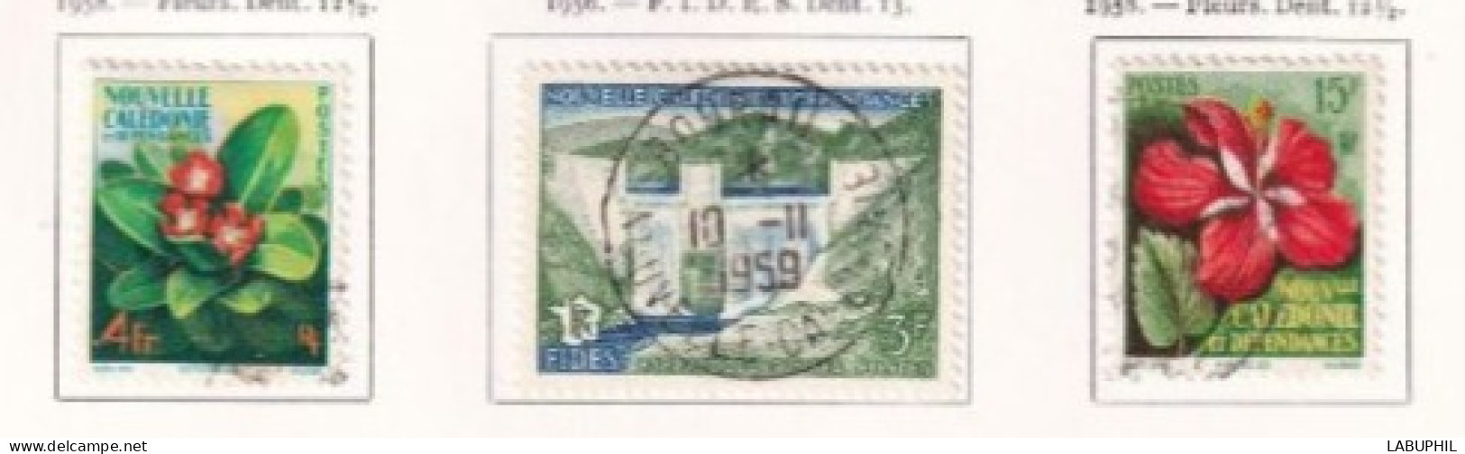 NOUVELLE CALEDONIE  Dispersion D'une Collection D'oblitérés Used 1958 - Oblitérés