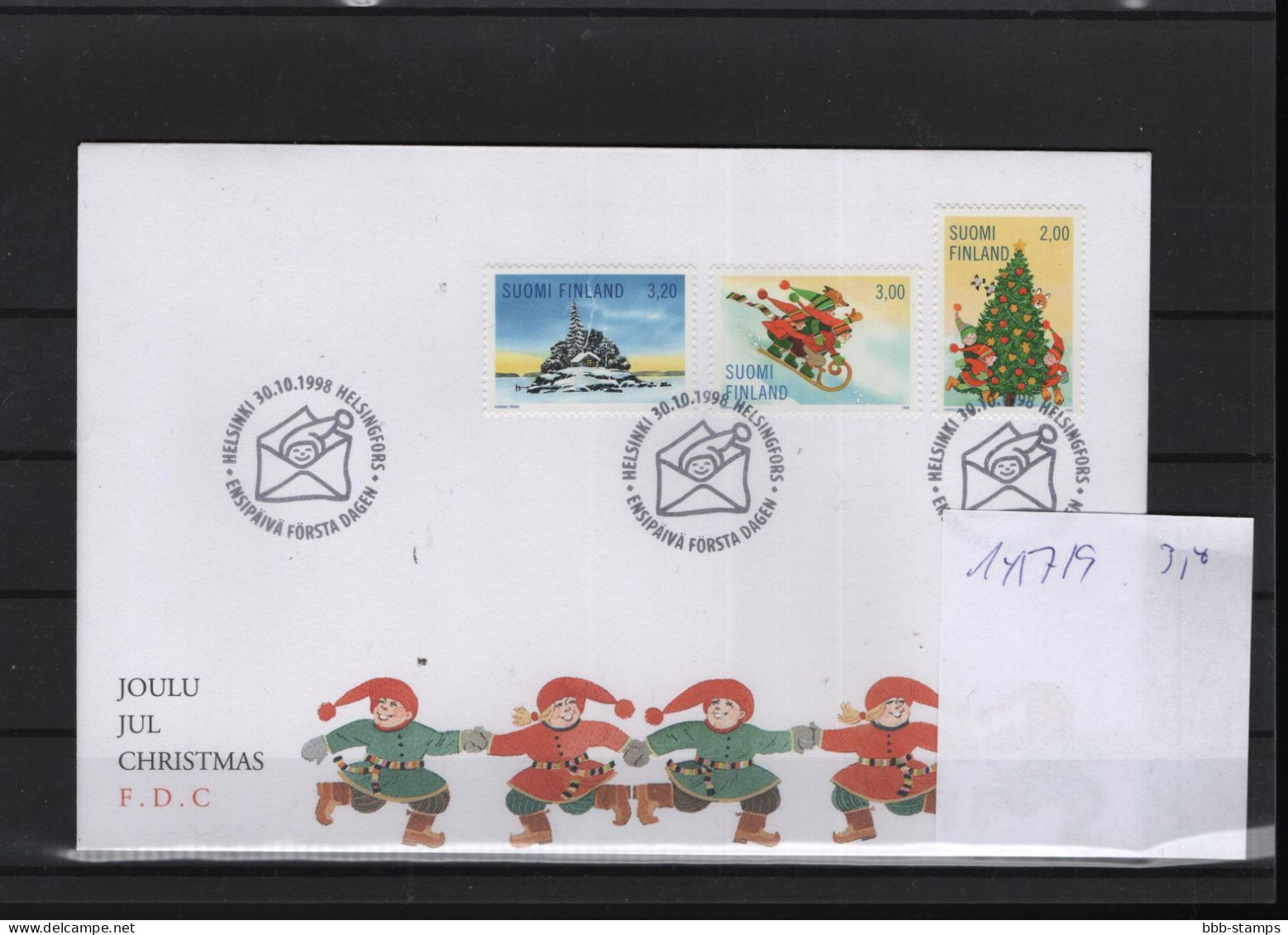 Finland Michel Cat.No. FDC 1457/1459 - FDC