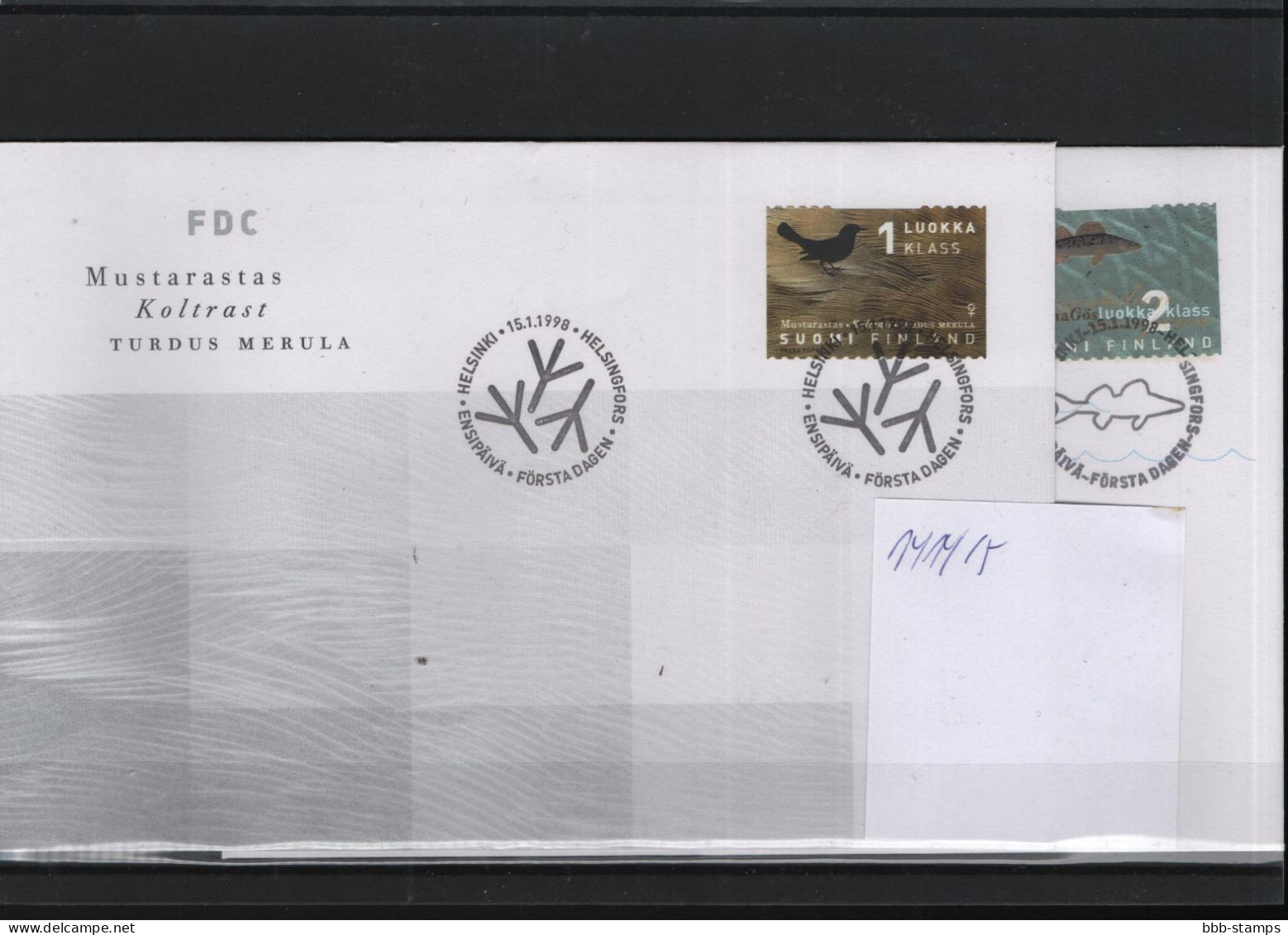 Finland Michel Cat.No. FDC 1414/1415 - FDC