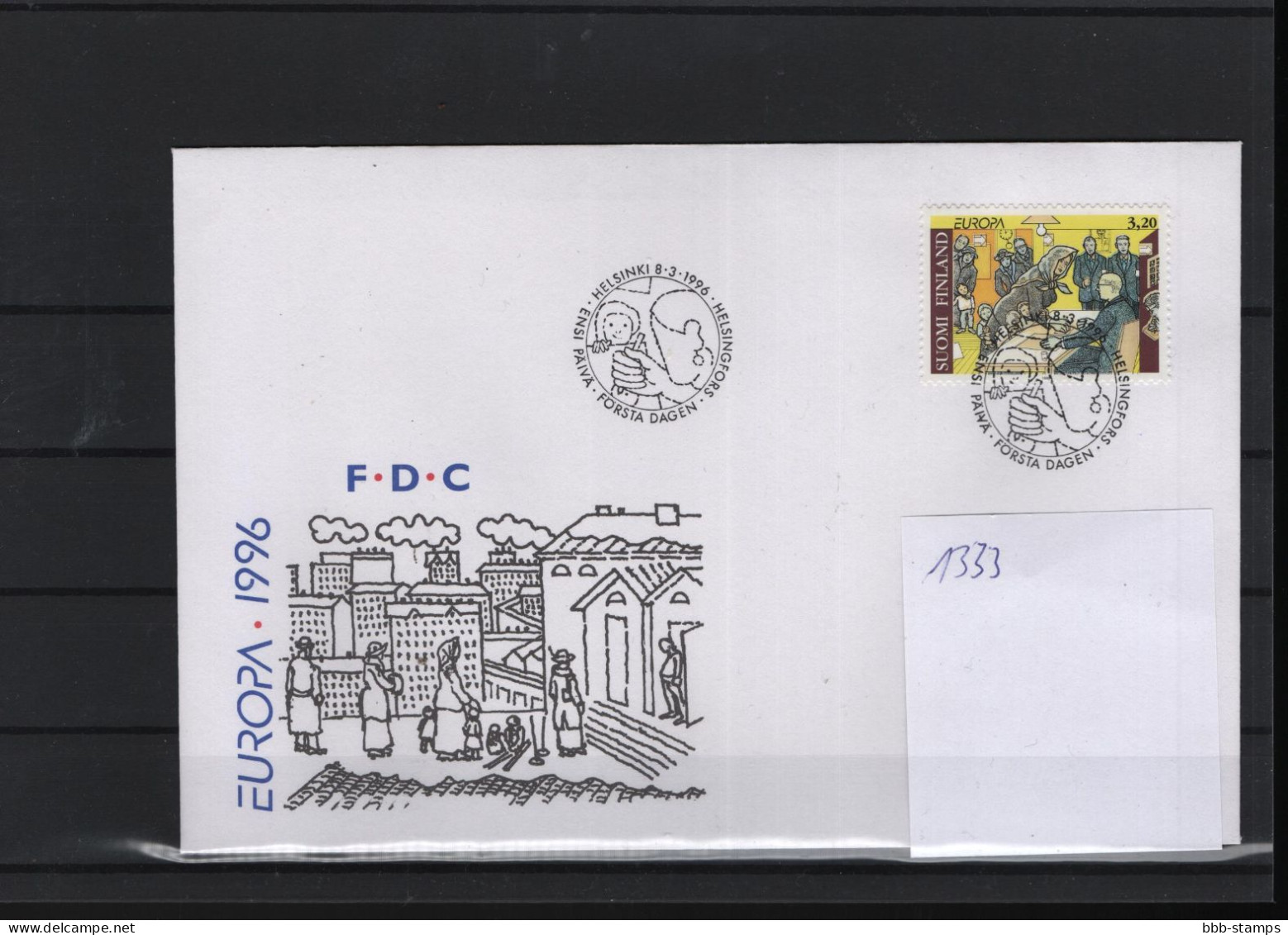 Finland Michel Cat.No. FDC 1333 - FDC