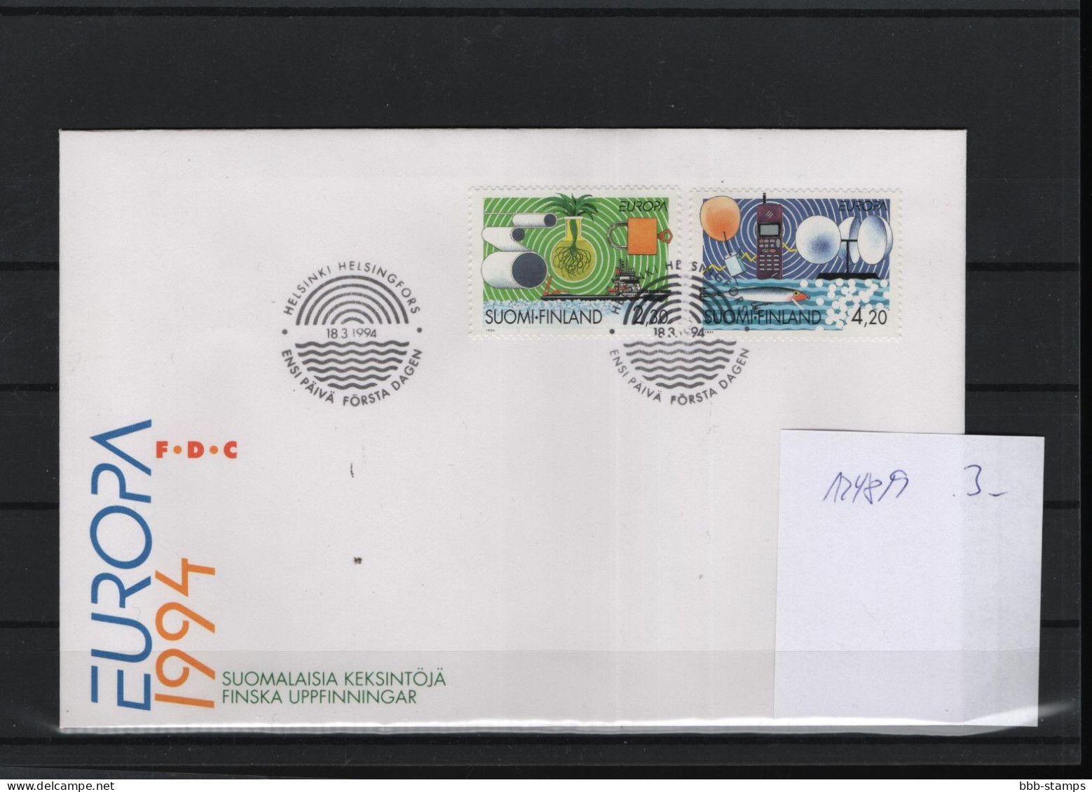 Finland Michel Cat.No. FDC 1248/1249 - FDC