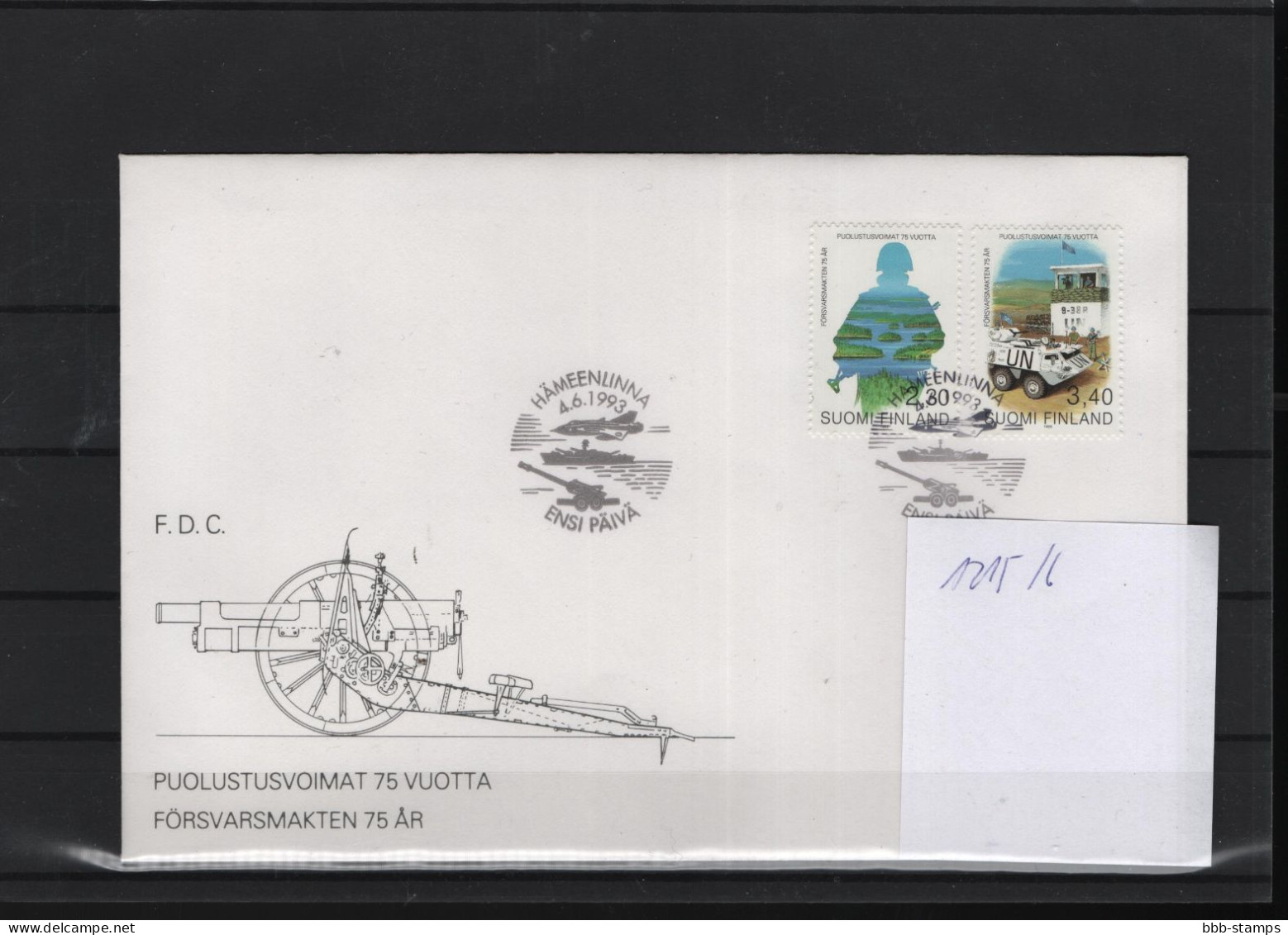 Finland Michel Cat.No. FDC 1215/1216 - FDC