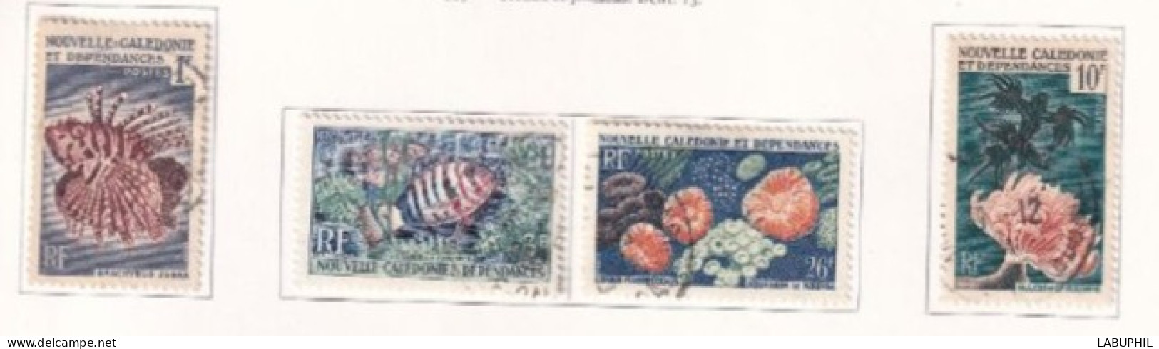 NOUVELLE CALEDONIE  Dispersion D'une Collection D'oblitérés Used 1959 Faune - Used Stamps