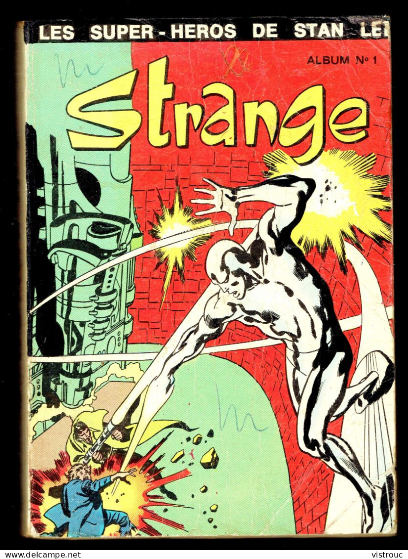 STRANGE - ALBUM N° 1 -  Contient Les Mensuels N° 1 - 2 - 3 Et 4 - Janvier, Février, Mars Et Avril 1970 - RRR ! - Strange