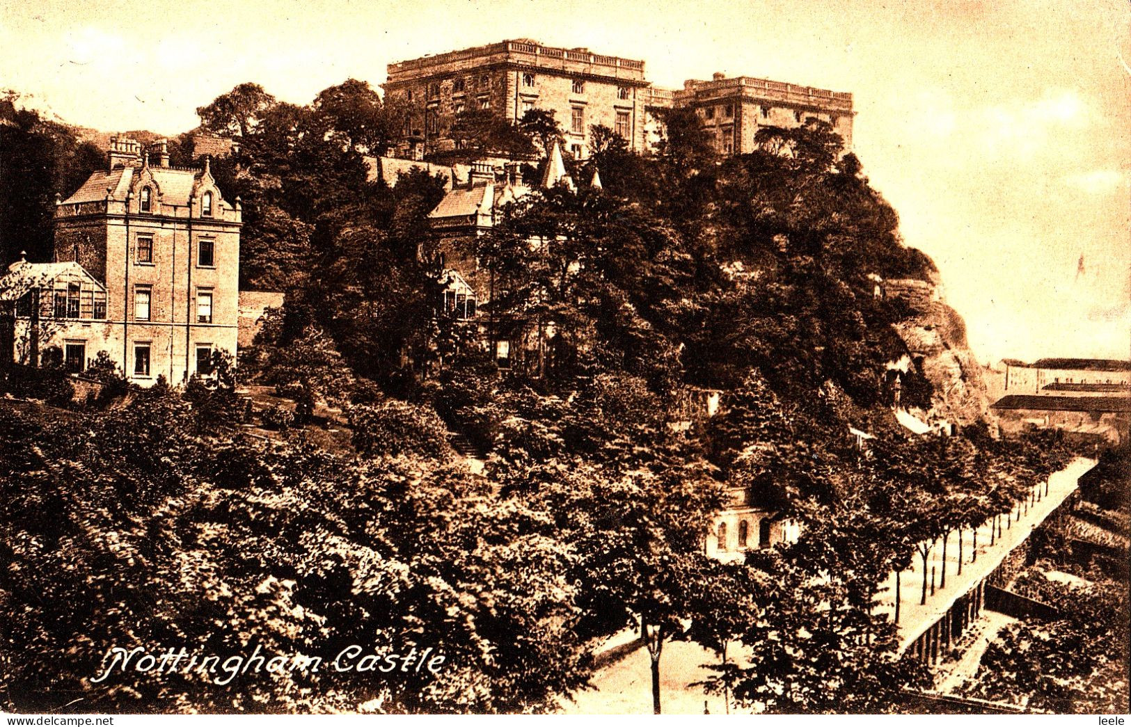 CA39.  Vintage Friths Postcard. Nottingham Castle - Nottingham