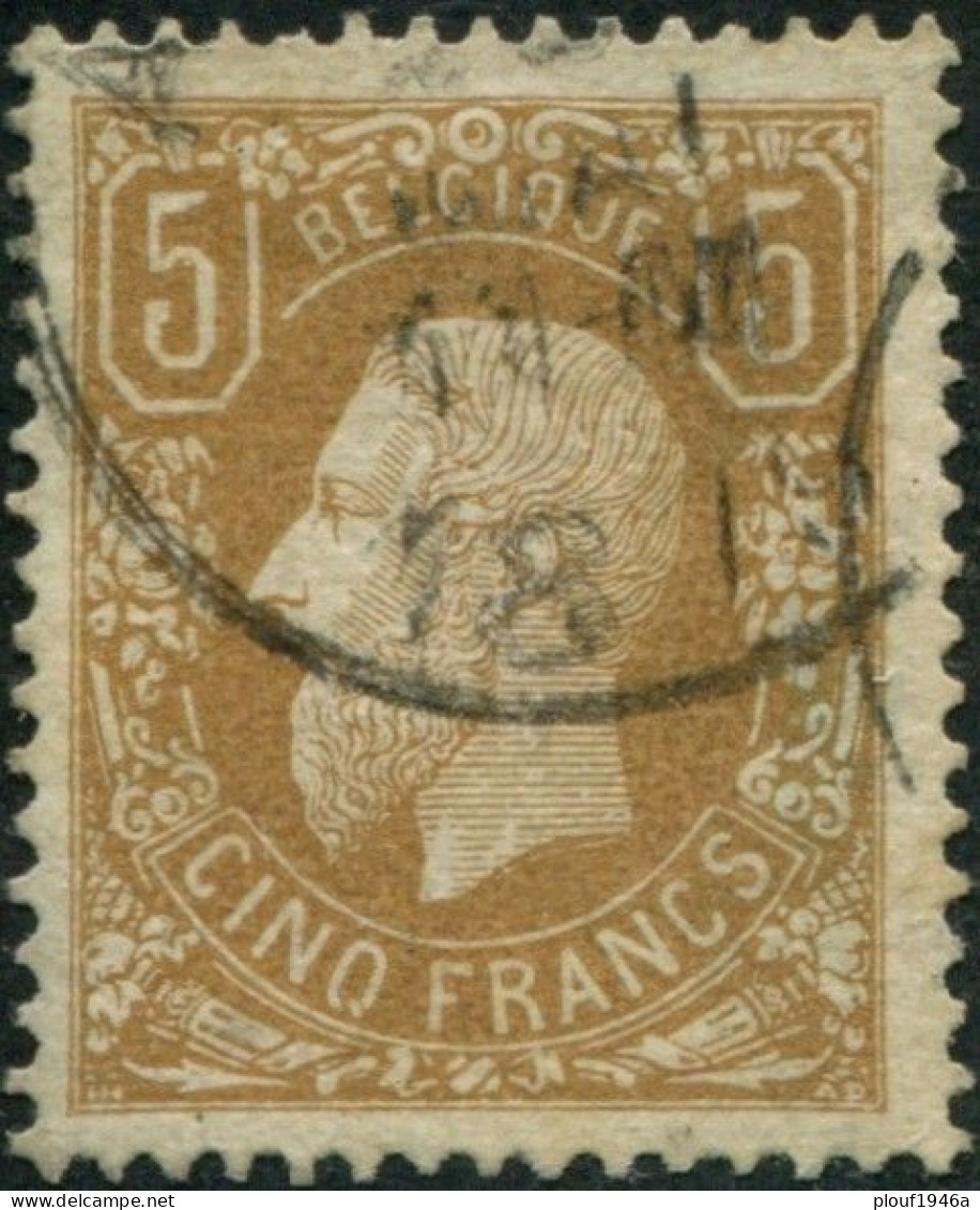 COB  37 A (o) - 1883 Leopold II