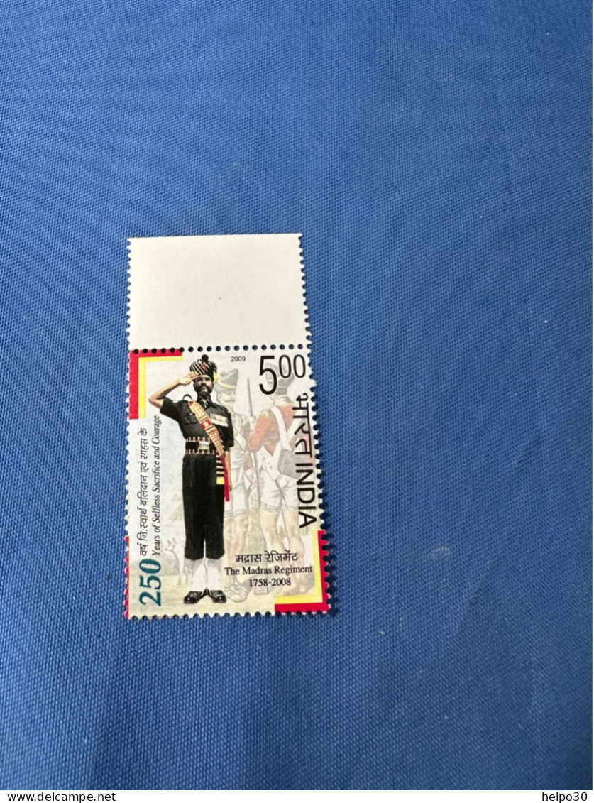 India 2009 Michel 2374 Madras Regiment MNH - Unused Stamps