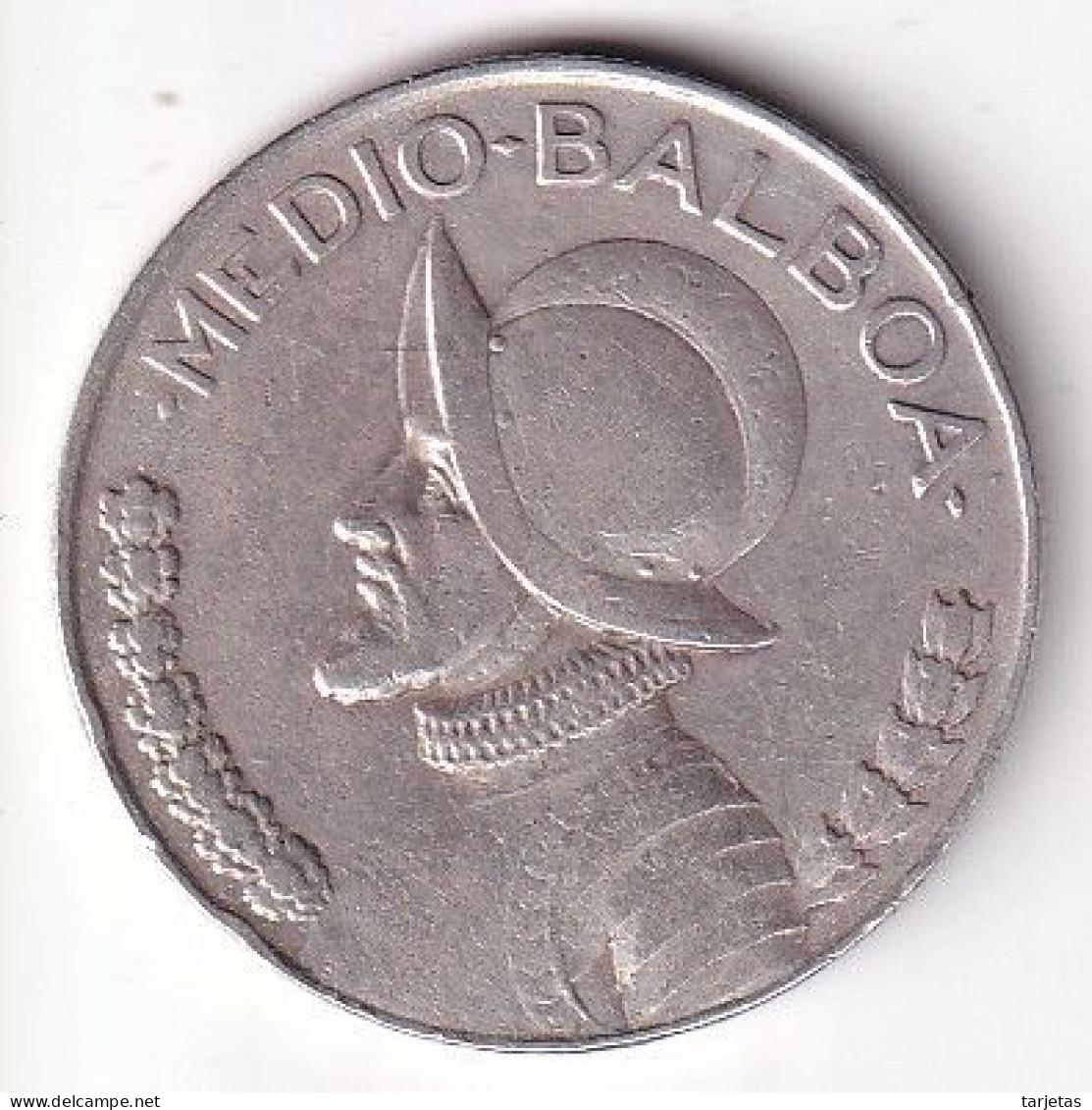 MONEDA DE PLATA DE PANAMA DE 1/2 BALBOA DEL AÑO 1947 (SILVER-ARGENT) - Panama