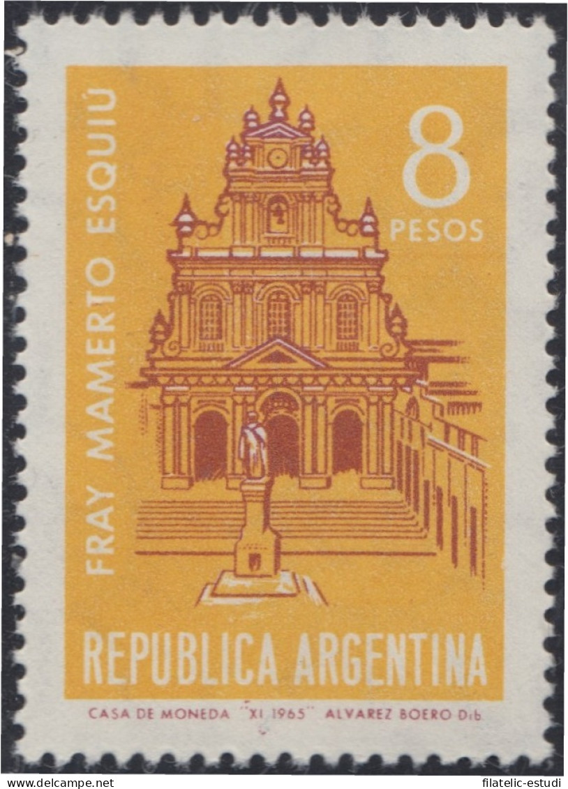 Argentina 724 1965 Fray Mamerto Esquiu Iglesia MH - Autres & Non Classés