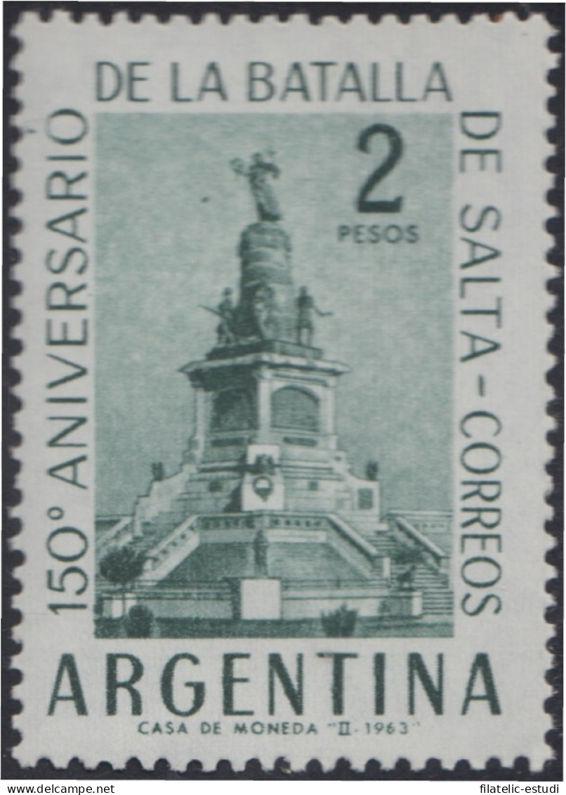 Argentina 665 1963 50 Años De La Batalla De Salta MH - Autres & Non Classés