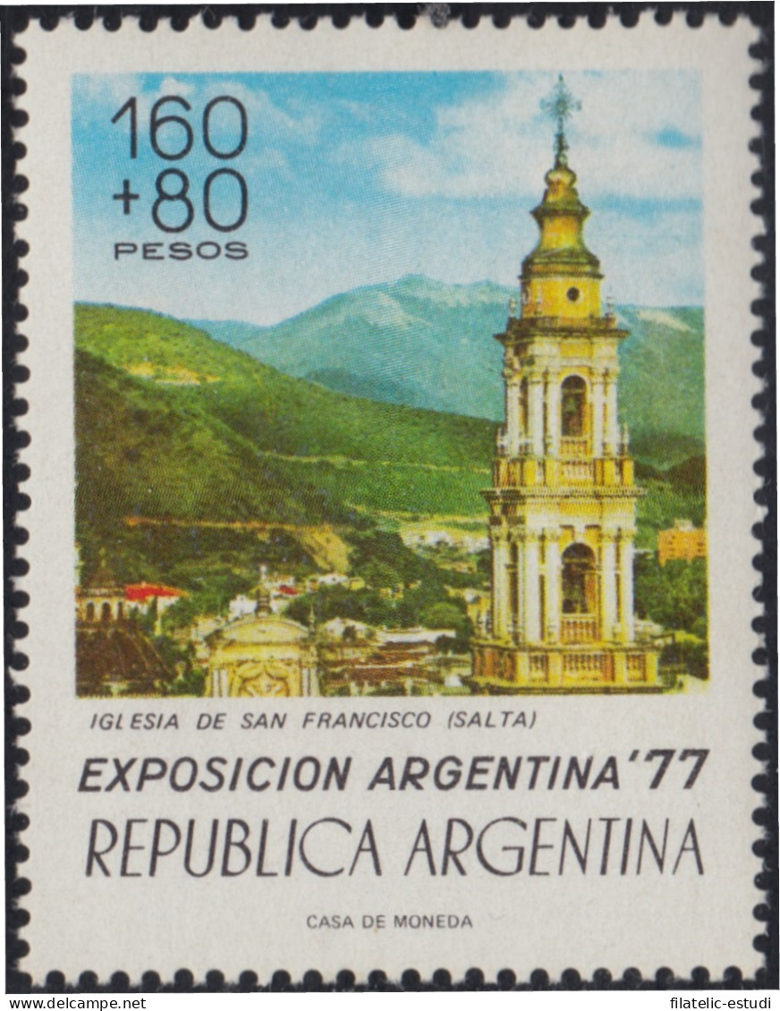 Argentina 1084 1977 Serie Corriente. Iglesia De San Francisco MNH - Other & Unclassified