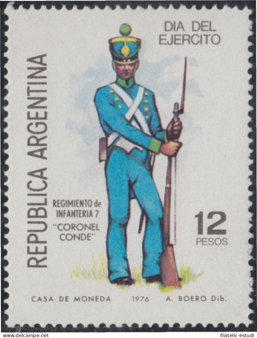 Argentina 1052 1976 Día Del Ejercito MNH - Other & Unclassified
