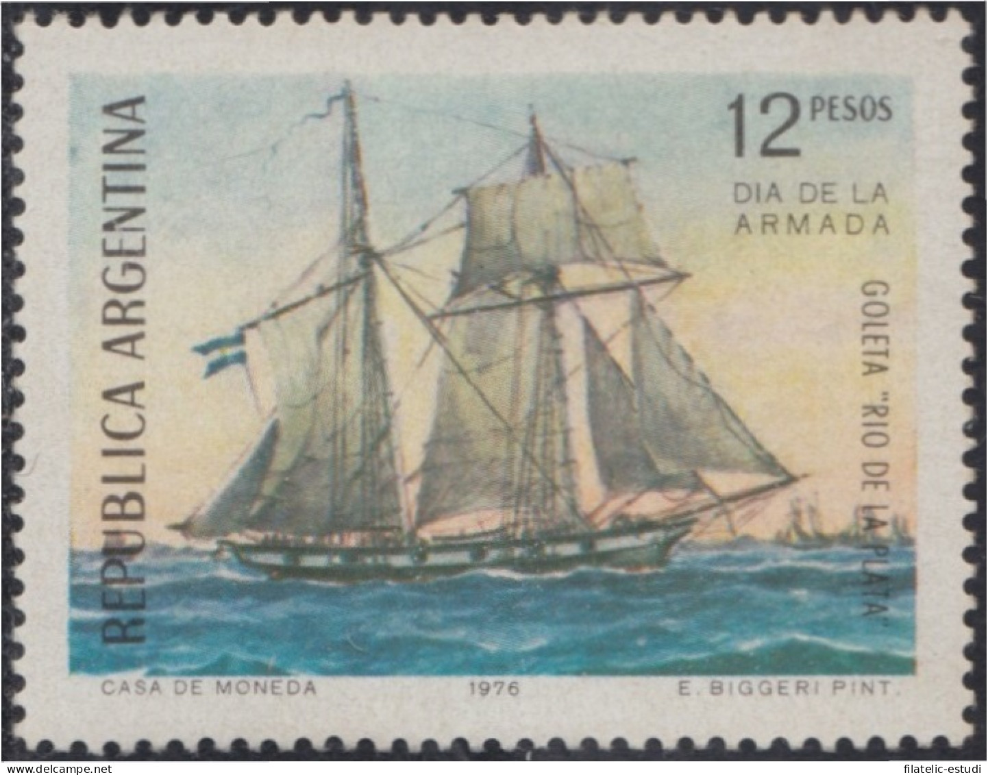 Argentina 1057 1976 Día De La Marina MNH - Sonstige & Ohne Zuordnung