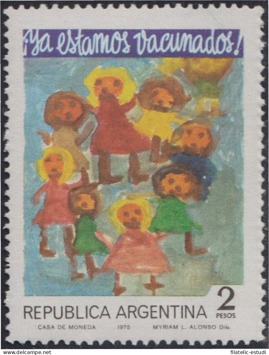 Argentina 1004 1975 Campaña Para La Vacunación Del Infante MNH - Other & Unclassified