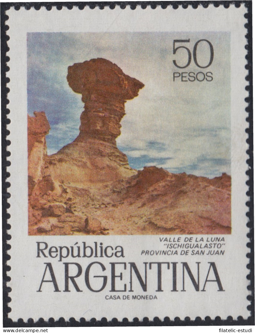 Argentina 1018 1975 Serie Corriente. Filigrana G. MNH - Sonstige & Ohne Zuordnung