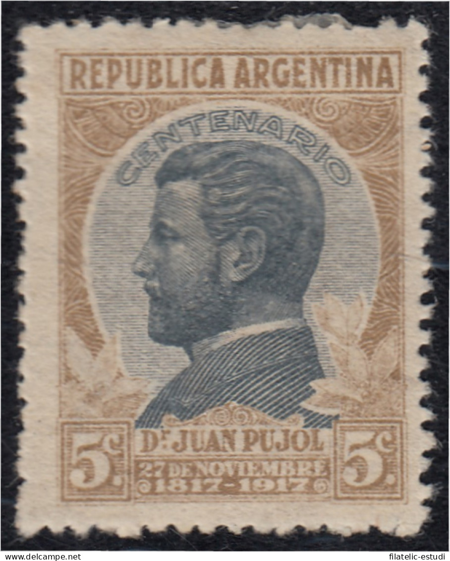 Argentina 240 1918 Dr Juan Pujol MH - Otros & Sin Clasificación