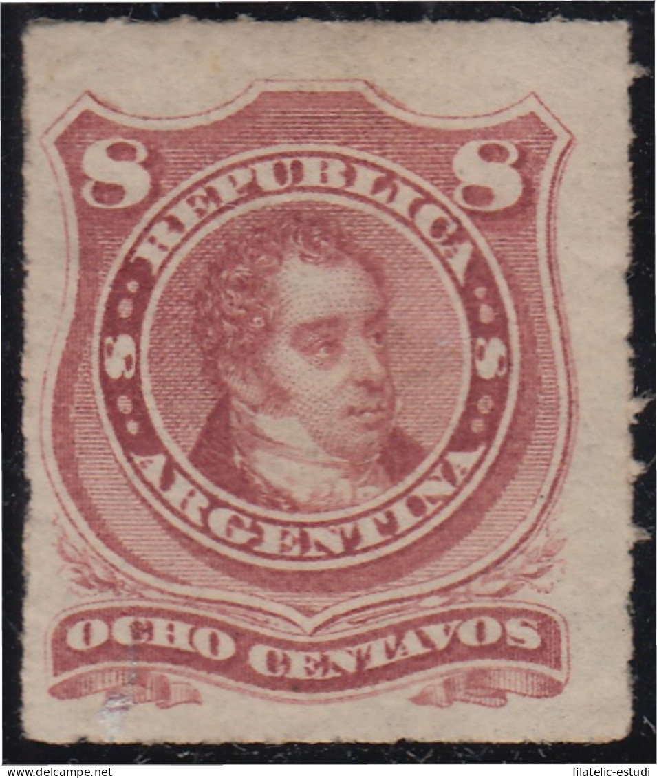 Argentina 33 1876/78 Bernadino Rivadavia MH - Sonstige & Ohne Zuordnung