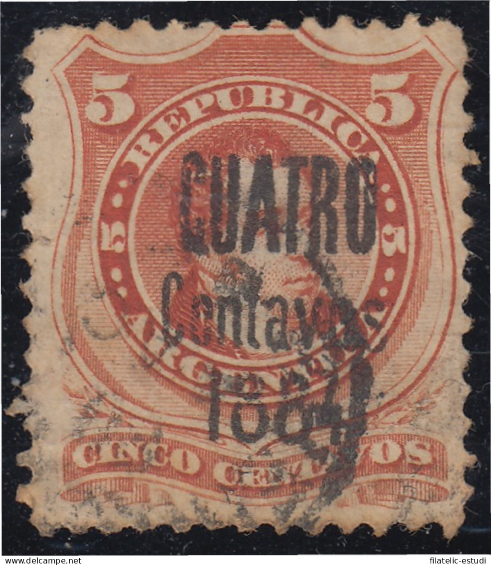 Argentina 50 1884 Bernardino Rivadavia Usado - Other & Unclassified