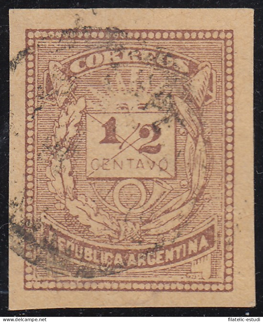 Argentina 51a 1882 República Argentina Números Usado - Otros & Sin Clasificación