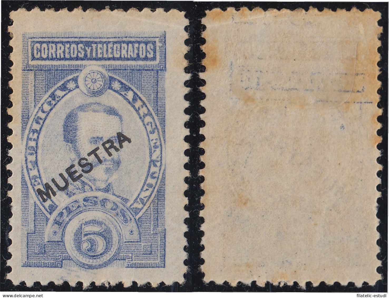 Argentina 88 1889/91 José De San Martín MH - Otros & Sin Clasificación