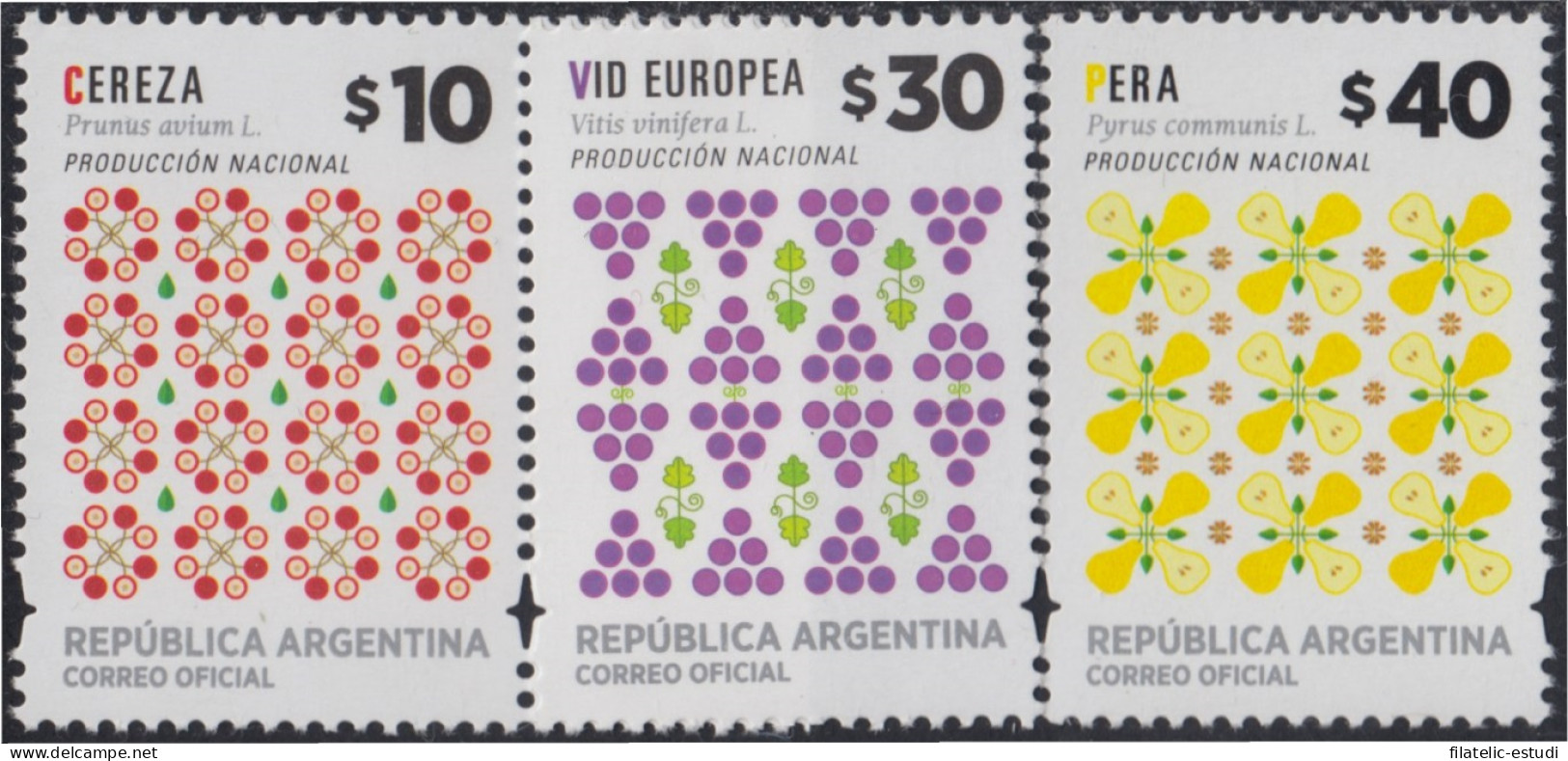 Argentina 3147/49 2016 Producción Nacional MNH - Other & Unclassified