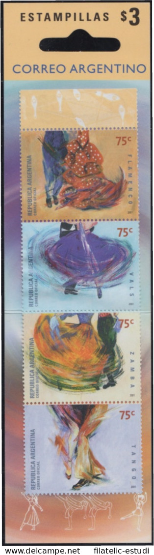 Argentina C2278 2001 Danzas Típicas Carnet MNH - Other & Unclassified