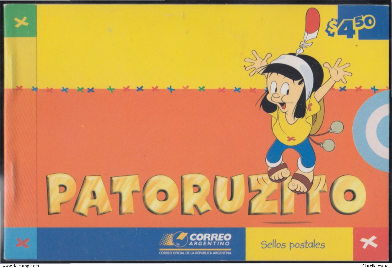 Argentina C2466 2004 Patoruzito Cómics Y Dibujos Animados Carnet MNH - Autres & Non Classés